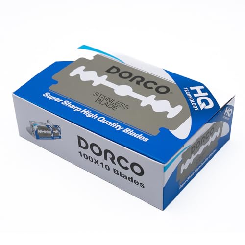 Double Edge Razor Blades Bulk Pack - 1000 Premium Stainless Steel Blades for Safety Razors