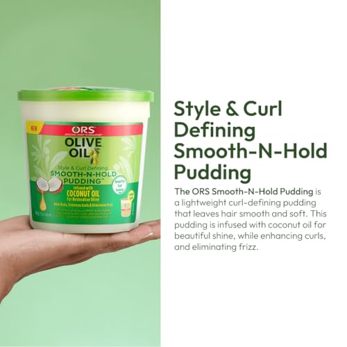ORS Olive Oil Style and Curl Smooth-N-Hold Pudding 13 oz (Pack of 1)