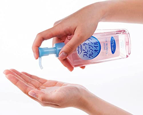 Facial Cleansing Oil with Pump & Refill Pack - Fast-Acting Makeup Remover
