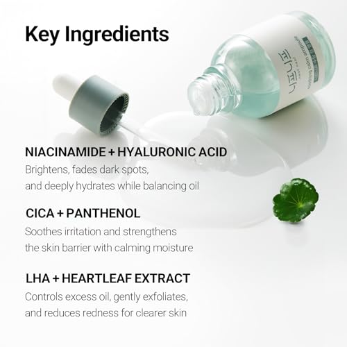 Soothing Calming Ampoule with Niacinamide Hyaluronic Acid CICA for Sensitive Skin