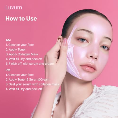 Collagen Wrapping Face Mask for Firming Skin - Peel-Off Anti-Aging Mask