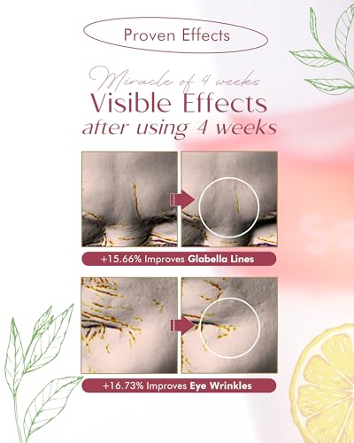Anti-Aging Face Serum with Camellia Extract - Vegan Double Effect Hydrating & Wrinkle Smoothing