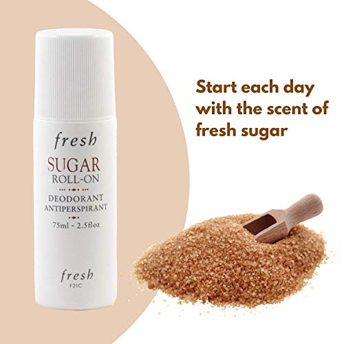 Fresh Sugar Roll-On Deodorant 75ml Long-Lasting Odor & Sweat Protection