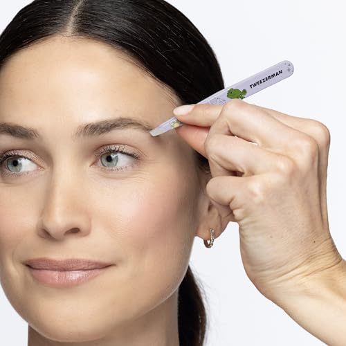 Tweezerman Slant Tweezer - Rapunzel Edition for Precise Eyebrow Shaping