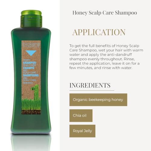Sensitive Scalp Shampoo with Honey & Royal Jelly - Nourishing Hair Care - 300ml