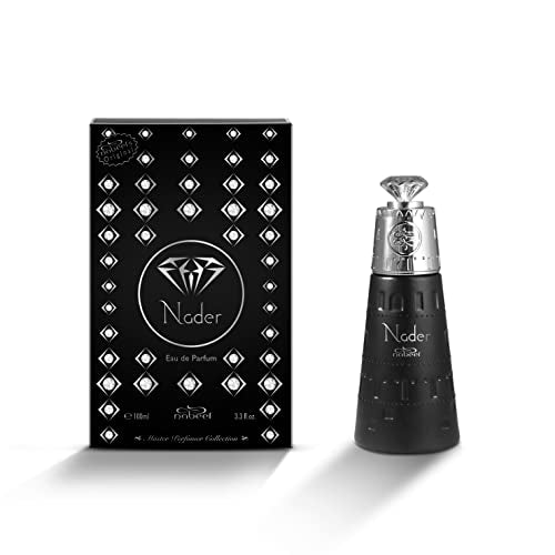 Unisex Arabian Perfume Spray Nader 3.3oz - Long Lasting Citrus & Amber Fragrance