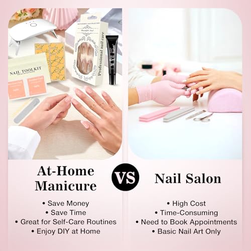 LONDONTOWN Jet Set Travel Nail Kit ? Mini Nail Concealer, Cuticle Oil, Remover Pads & Glass File for Healthy, Polished Nails On the Go, No Base or Top Coat Needed