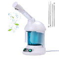 DYB Portable Facial Steamer, Nano Ionic Face Steamer with 360¡ÆRotatable Sprayer,Mini Facial Steamer for Salon and Spa,1 Piece Headband and 4 Pieces Steel Skin Kits.