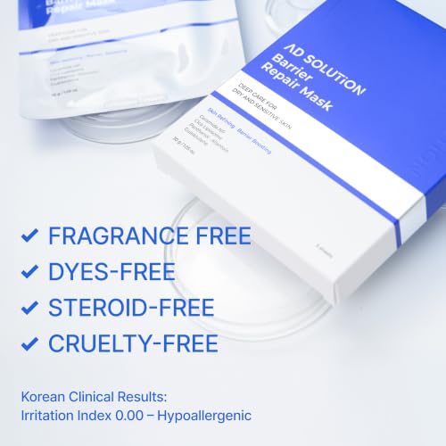 Hydrogel Face Mask for Sensitive Skin - Deep Hydration & Calm - 5 Sheets