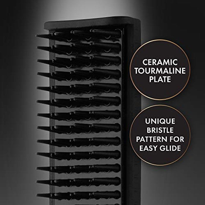 Hot Tools Men¡¯s Beard Straightener Brush| For a Smooth Finish