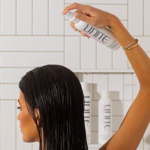UNITE Hair ? BOOSTA Volumizing Spray ? Heat-Activated Root Lifting Spray for Weightless Volume, Texture & Flexible Hold ? UV & Thermal Protection ? 8 Fl Oz