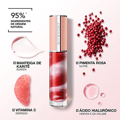 Givenchy Rose Perfecto Tinted Liquid Lip Balm - N117 Chilling Brown for Women - 0.2 oz Lip Balm