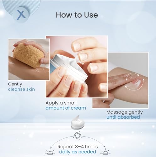 Skin Moisturizer for Sensitive Dry Skin Fragrance-Free 1.4 oz Pump