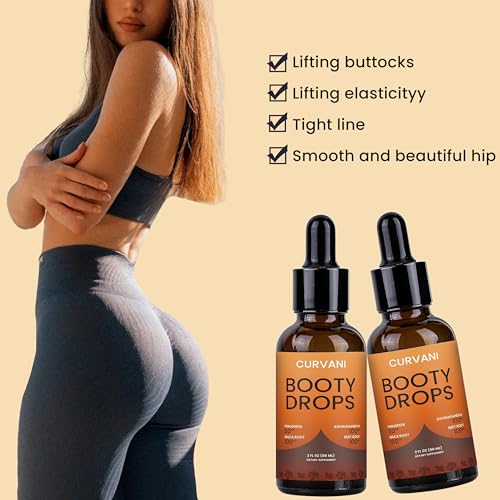 Booty Lifting Serum for Curves - Natural Fat Distribution & Muscle Support 2oz