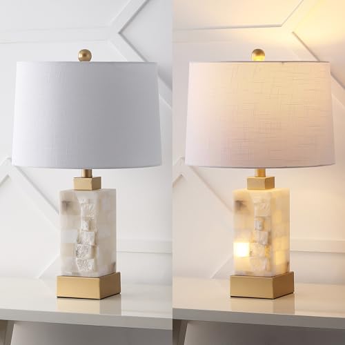 Jonathan Y Eloise 2-Light Alabaster Table Lamp 23