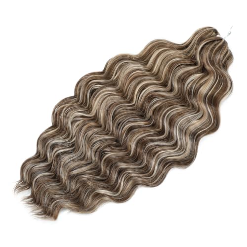 MEGICAEBEAUTY 20in Curly Ocean Wave Crochet Hair 300g SP8/27/1801 Pack