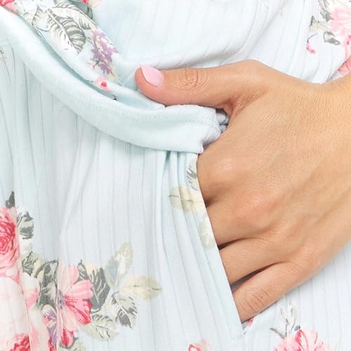 Women's Soft 2-Piece Pajama Set with Pockets & Drawstring