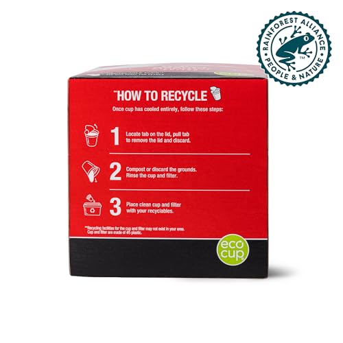 Wawa Mild Roast Coffee Pods - Unflavored, 6 Boxes (72 Pods) - Responsibly Sourced Single Serve Coffee