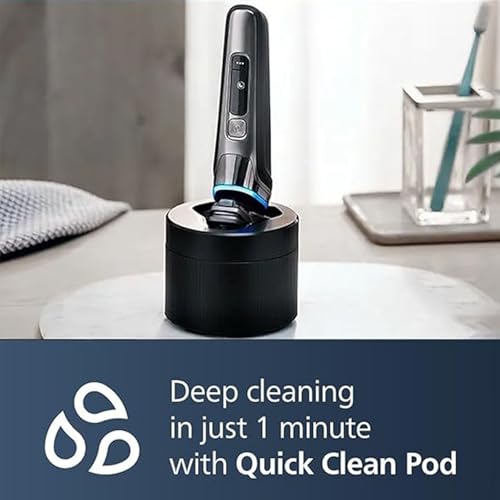 Quick Clean Pod Replacement for Philips Norelco 2nd Generation Series 7000 and 9000 5000 Angular, S7731 S7732 S7735 S7782 S7783 S7786 S7788 S8050 S9502 S9642 S9647
