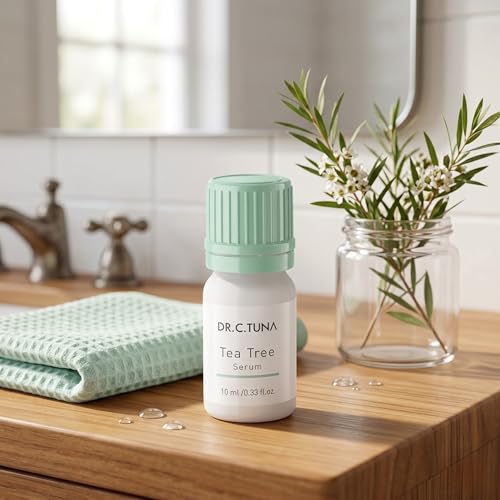Tea Tree Serum for Acne-Prone Skin - Blemish & Pimple Treatment, 0.33 fl oz