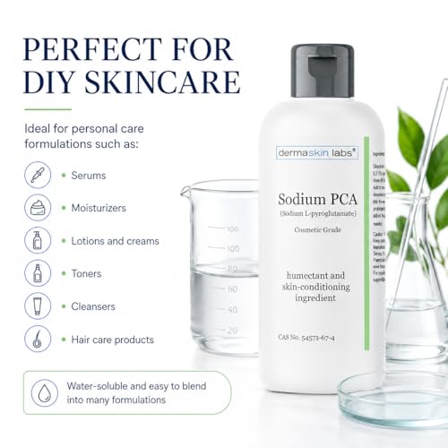 Dermaskin Labs Sodium PCA 4 Fl Oz Hydrating Skin & Hair Moisturizer