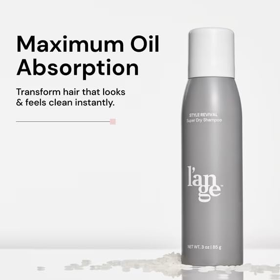 Dry Shampoo Spray for Oily Hair - Invisible, Color Safe, Long-Lasting Volume