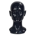 White Female Mannequin Head for Wigs Hats Jewelry Display with Black Variation