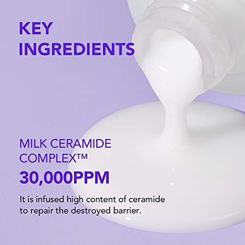 [SKIN&LAB] Barrierderm Milky Serum | Milk Ceramide Complex, Squalane, and Panthenol to repair Skin Barrier | Made in Korea | 1.69 Fl Oz