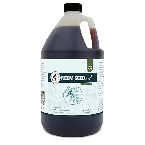 Neem Seed Oil - 128 Fl Oz Pure Cold Pressed Skin & Hair Conditioner - Variation of THIS listing