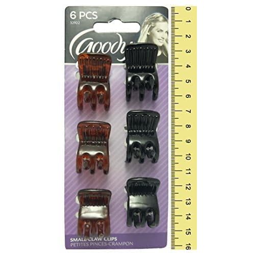 Goody WoMens Classics Mini Claw Clip, 6 Count