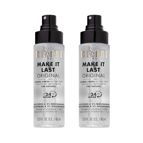 Make It Last Original Natural Finish Setting Spray & Primer 2-Pack - Long-Lasting Makeup Hold