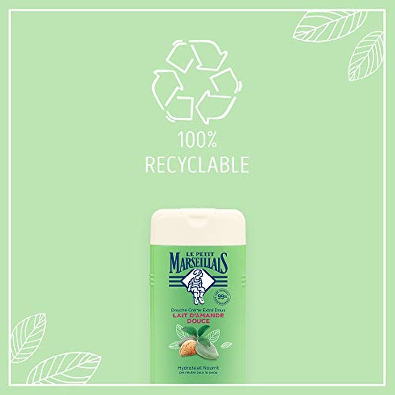 Le Petit Marseillais French Shower Gel Body Wash Collection (Almond)