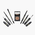 Arches & Halos - Ultimate Brow Hero Kit - Eyebrow Styling Makeup Kit, Pencil, Gel, Shading, Powder, Mousse, Natural and Bold Precise Brow Shaper - Hypoallergenic, Vegan - 7 Pc Kit, Medium