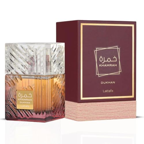 Lattafa Khamrah Dukhan Unisex Eau de Parfum Spray 3.4 Fl Oz - Wood Variation