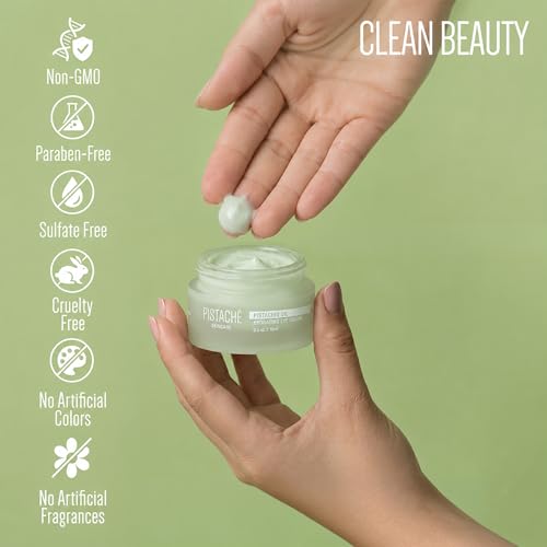 Pistaché Skincare Brightening Pistachio Oil Eye Cream 0.5oz - Hydrating & Anti-Aging