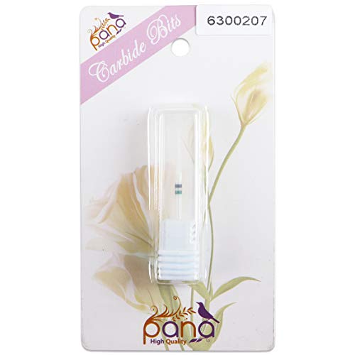 Pana Professional - White Under Nail Cleaner Ceramic Bit 3/32" Shank Size - Nail Drill Bit for Dremel Machine