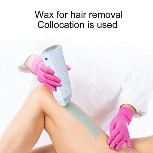 Double Depilatory Heater, Wax Warmer Machine, Portable Wax Warmer Machine for Leg Armpit with Heater Base