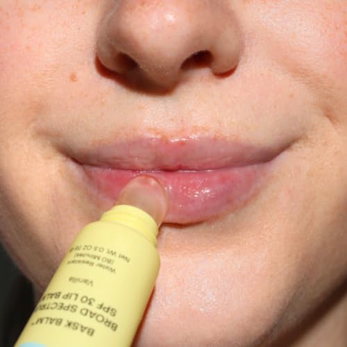SPF 30 Vanilla Lip Balm with Moisturizing & Shine - Broad Spectrum UVA/UVB Protection