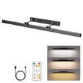 Wireless Rechargeable Picture Light with Remote Control - 39.4 Inch Art Display Lighting