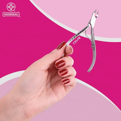 Stainless Steel Half Jaw Cuticle Nipper for Precise Manicure Trimming