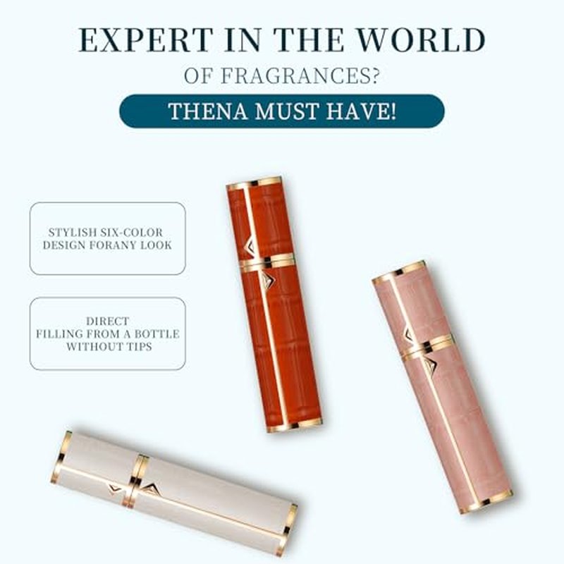 5ml Perfume Atomizer Travel Refillable,Mini Cologne Dispenser, Bottom-Filling Fragrances Perfumes Bottle,Portable Sprayer Pocket Size for Women Men Cruise Car Trip Gift£¨Black£©