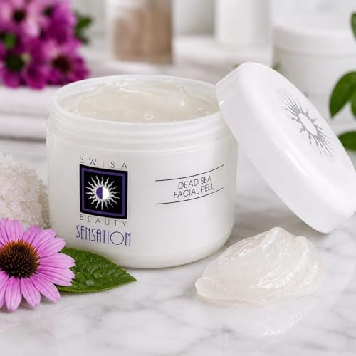 Dead Sea Facial Peel - Exfoliating Gel for Bright, Smooth Skin 1.7 fl oz