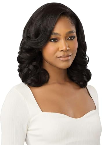 Outre Quick Weave Mahika Hair Extension - Jet Black 1, Natural Texture & Volume