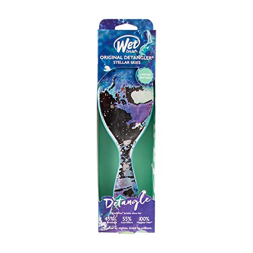 Wet Brush Original Detangler Stellar Skies Brush - Turquoise Skies 1 Pc