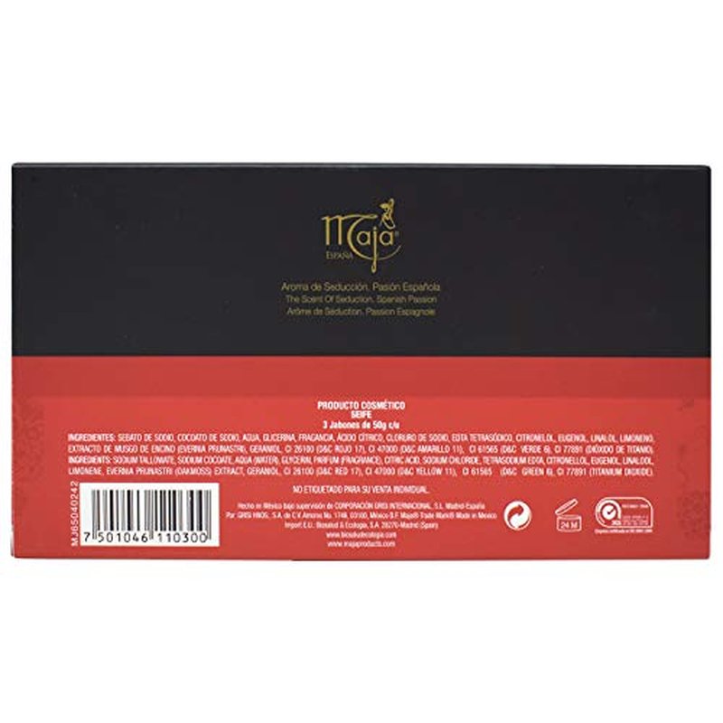 Maja Soap Set Oval (3 x 1.7 Oz.) 5.1 oz. Total (50 GM. Each)