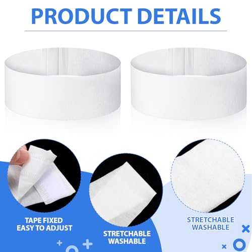 Disposable Spa Facial Headbands 500 Pack, Non-Woven, Stretch Fit, Hygienic Hair Cover