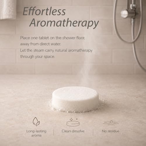 Natural Shower Steamers Pack - Aromatherapy Eucalyptus Mint & Citrus