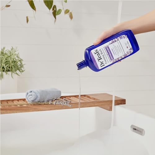 Foaming Bath with Epsom Salt & Lavender - Pack of 4 - Relaxing & Moisturizing