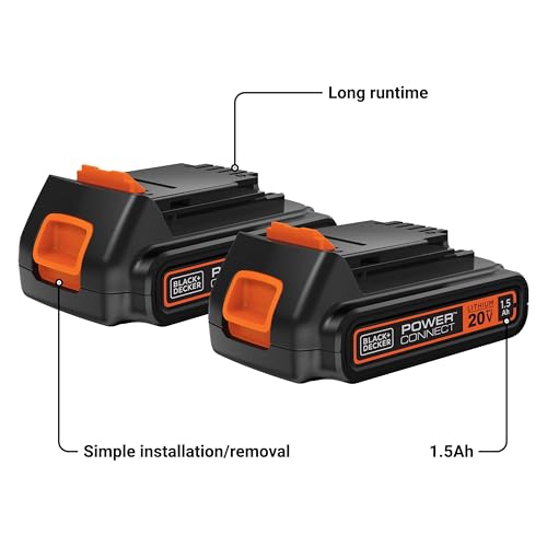 20V MAX PowerConnect Lithium Ion Battery Pack - 1.5 Ah, 2 Pack for Cordless Tools - Variation of THIS listing