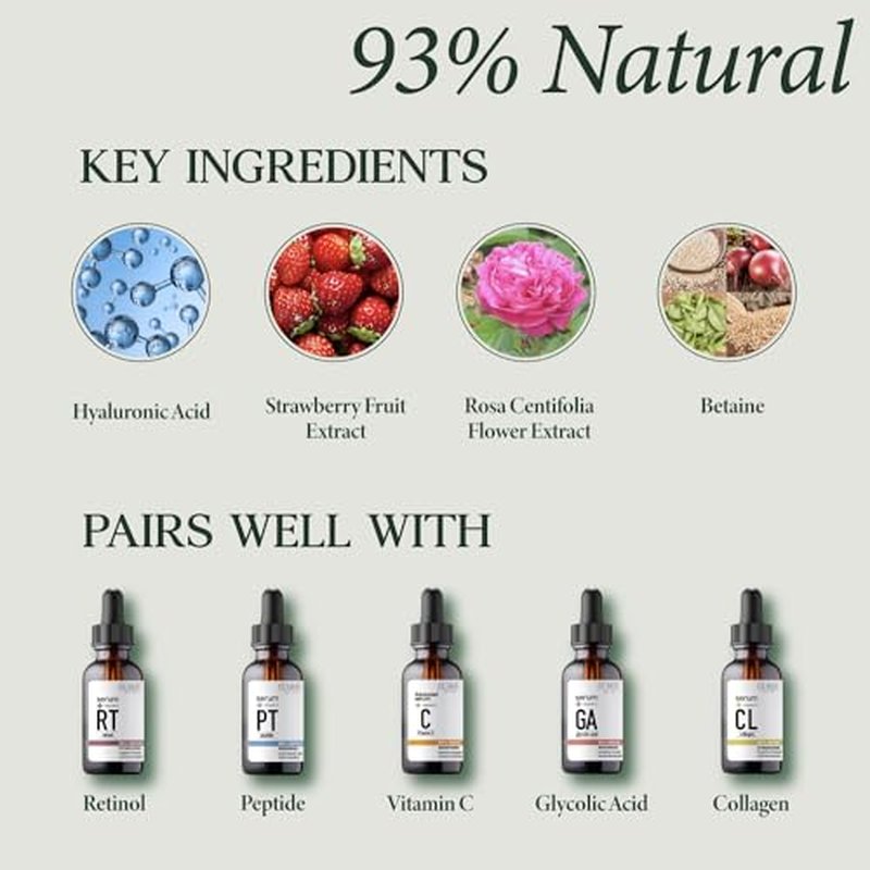 CLARA'S NEW YORK | Vegan Hyaluronic Acid Facial Cream | with Panthenol, Shea Butter | Intense Hydration Moisture Enhancing Smooth, Plump, Rich | Non-sticky, Fast-absorbing Formula | 50ml MADE IN US